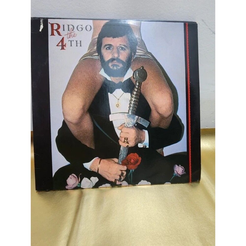Ringo Starr Ringo the 4th Vintage Vinyl LP 1977 Atlantic Pressing